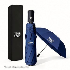 Wholesale High Quality Market Promotional Custom <b>Automatic</b> Folding <b>Umbrella</b> With Logo - Product Image 1