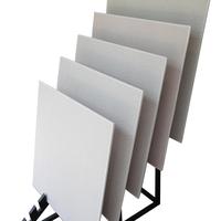 Vente directe du fabricant - Plaques de plafond carrées en PVC suspendues de 603 mm - Design moderne - Étanches - Utilisation hôtelière