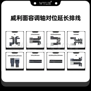 ชุดซ่อมสายแพร Face ID WL สำหรับ <span class=keywords><strong>iPhone</strong></span> 15 <span class=keywords><strong>Pro</strong></span> <span class=keywords><strong>Max</strong></span> 14 <span class=keywords><strong>13</strong></span> 12 11 XS XR พร้อมเครื่องมือจัดตำแหน่งแบบตาข่าย ความแม่นยำสูง - Product Image 2