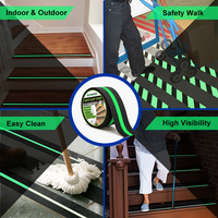 Autocollant phosphorescent GOEASY pour sols en marbre et escaliers, bande antidérapante pour escaliers en bois inclinés