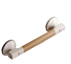 Barre d'appui murale KS pour salle de bain, ventouse antidérapante, poignée de sécurité pour personnes âgées et femmes enceintes, design minimaliste - Product Image 1