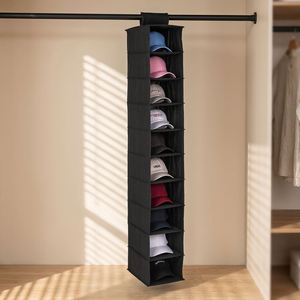 Authentic Ten-Layer Folding Non-Woven Fabric Storage Rack for Living Room Supply for Shoes Buggy <b>Bag</b> Hat Underwear Hanging - Product Image 1