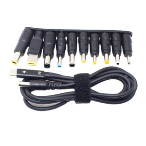 Adattatore di Alimentazione DC con Porta Rotonda TYPE-C e Porta Quadrata per Laptop, Adattatore di Ricarica Rapida PD - Product Image 4