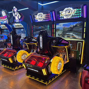 Máquina de Juego Arcade de Carreras de Coches Metálica Operada con Monedas, Venta al por Mayor de Fábrica, con 1 Año de Garantía <span class=keywords><strong>para</strong></span> Centros de Arcade - Product Image 6