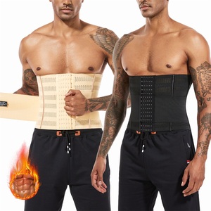 Venta al por mayor OEM malla transpirable <span class=keywords><strong>hombres</strong></span> doble correa cintura entrenador barriga cinturón Shaper corsé entrenamiento Shapewear ejercicio <span class=keywords><strong>fajas</strong></span> <span class=keywords><strong>para</strong></span> <span class=keywords><strong>hombres</strong></span> - Product Image 1