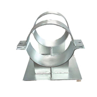 Supports/serre-tuyaux réglables en acier au carbone, directement de l'usine, avec finition durable thermolaquée