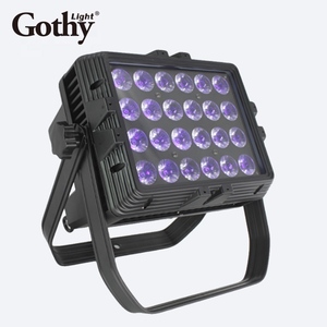 ไฟ LED <span class=keywords><strong>24</strong></span>ดวง * 10วัตต์สำหรับ4IN1เวทีดีเจไฟพาร์ LED DMX กันน้ำ - Product Image 1