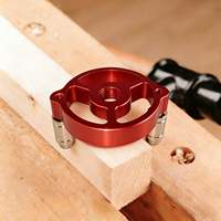 Outil de menuisier DIY en alliage d'aluminium pour traçage de ligne laser, perforation de trous, centrage de tenons en bois et localisation de perçage sur panneaux massifs