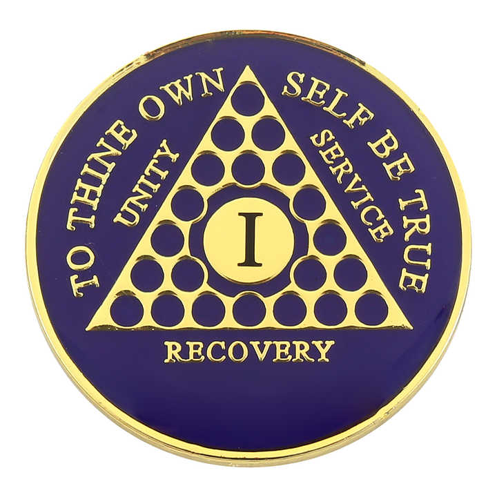 Free Sample Custom Tree of Life Aa Coin Custom Anniversary Sobriety Recovery Coin