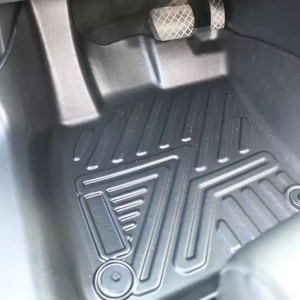 Alfombrilla de Piso para Auto 5D de TPE Decorativa de Alta Calidad y Estilo Ejecutivo, Apta para Skoda KAMIQ 2018 en Adelante - Product Image 1