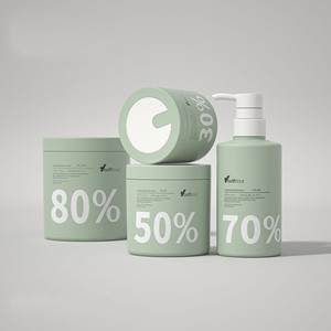 Kem chai PP Nhựa 100ml 300ml 500ml <span class=keywords><strong>1000ml</strong></span> mỹ phẩm Chai chất liệu tóc phim rộng miệng chai bao bì có thể - Product Image 2