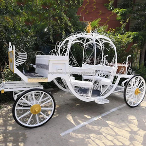 รถม้าโบราณสำหรับงานแต่งงาน ทัวร์ชมวิวในสวนสาธารณะ รถเข็นย้อนยุคสำหรับขาย ยานพาหนะแบบมีล้อสำหรับการขนส่งพิเศษ - Product Image 6
