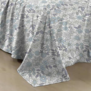 핫세일 부드러운 마이크로화이버 체크 패턴 안료 프린팅 시트 세트 침대 시트 침구 100% 폴리에스터 침대 시트 세트 - Product Image 2