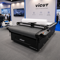 Cortadora Automática de Cama Plana, Cortadora DTF, Máquina Plotter de Corte de Película Reflectante