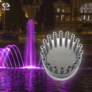 نافورة حلقية جديدة من Bran نافورة برسومات موسيقية مع تاج مزخرف 1.5 بوصة 3 بوصة نافورة للرقص - Product Image 6