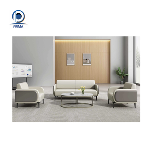 Bàn tiếp tân bằng nhựa nhỏ gọn màu trắng đặt bàn tròn + 4 ghế gỗ cấu hình khu vực họp nhỏ - Product Image 3