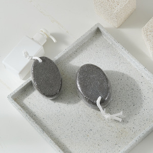 Натуральный пемза-камень для ног, овальной формы, из вулканической лавы, для педикюра, удаления огрубевшей кожи и мозолей на ногах и руках - Product Image 4