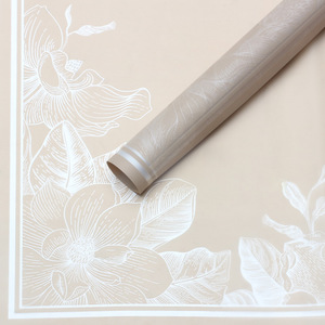 กระดาษห่อดอกไม้กันน้ำลายเยลลี่มัลเบอร์รี่สไตล์เกาหลี วัสดุสำหรับร้านดอกไม้ ทำมือ DIY สำหรับห่อของขวัญ - Product Image 2