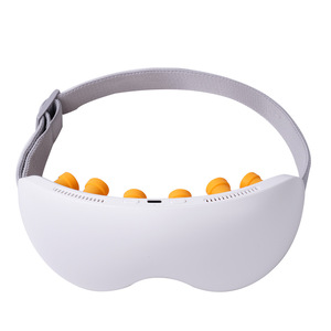 Eye Massager With Cold Hot Compress <b>Vibration</b> 2000MmAh Battery Rechargeable White Upgraded Version - Product Image 1