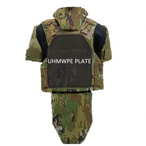 Gilet de combat tactique Sturdyarmor 1000D CP à couverture intégrale avec plaques souples UHMWPE, certifié BSCI - Product Image 1