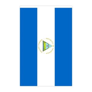 ธงประดับตกแต่งแบบสายรุ้ง ขนาด 5.5x8 นิ้ว ทำจากโพลีเอสเตอร์ พิมพ์ลายกราฟิกนิการากัว สำหรับตกแต่งภายในและภายนอกอาคาร (20 ชิ้น/ชุด) ขายส่ง - Product Image 2