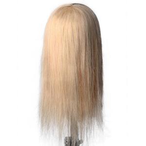 Tête de <span class=keywords><strong>mannequin</strong></span> en cheveux blonds de 16 pouces, tête d'entraînement professionnelle, pratique pour la <span class=keywords><strong>coiffure</strong></span>, belle tête de <span class=keywords><strong>mannequin</strong></span> pour la <span class=keywords><strong>coiffure</strong></span> - Product Image 4