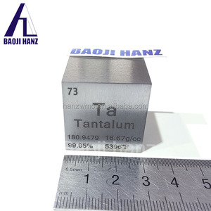 Cubos de metal personalizados, elemento de <span class=keywords><strong>densidad</strong></span> de alta pureza, Cubo de tantalio - Product Image 4