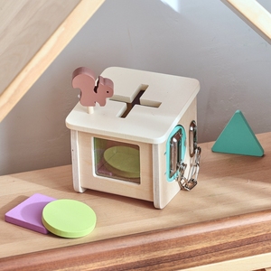 <span class=keywords><strong>Cabane</strong></span> débloquée unisexe, Cubes d'activités éducatives, bois plastique, petit nombre S, entraînement <span class=keywords><strong>pour</strong></span> <span class=keywords><strong>enfants</strong></span> de 2 à 4 ans, nouveauté - Product Image 5
