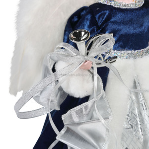 Enfeites de Natal de Anjo de Luxo de 23 cm, Decorações para Árvore, Coleção de Figuras de Anjo Feitas à Mão para Festividades - Product Image 4