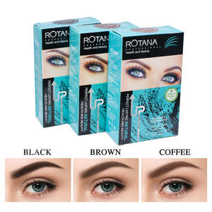 Kit de Teinture Henné Sourcil et Cils Longue Durée à Domicile – Crème Tatouage Henné pour Sourcils, Marque Privée ODM/OEM - Product Image 2