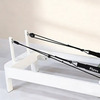 Machine d'exercice Pilates Reformer monobloc en acier allié, personnalisable avec logo, durable, réglable, portable, certifiée CE, de qualité professionnelle