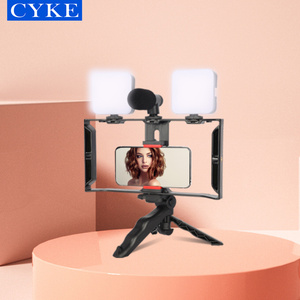 Cyke Bộ Máy Ảnh <span class=keywords><strong>Blog</strong></span> Tại Nhà De Cho Vlogging <span class=keywords><strong>G</strong></span>ậy Chụp Ảnh Tự Sướng Di Động Vlog Chân Máy Bộ Vlogging Tất Cả Trong Một Ngoài Trời Cho Người Mới Bắt Đầu Ay49x - Product Image 4