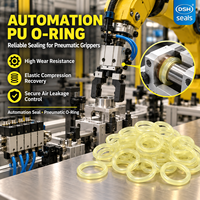Peralatan Otomasi PU O Ring Seal Poliuretan Tahan Aus untuk Silinder Pneumatik, Katup, dan Aktuator