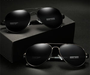 Holesale-<span class=keywords><strong>gafas</strong></span> polarizadas para <span class=keywords><strong>hombre</strong></span>, lentes de sol informales a la moda, color negro - Product Image 5