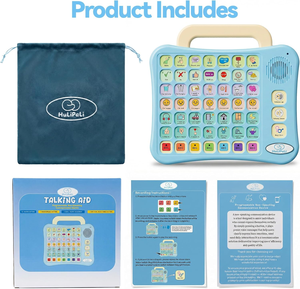 Dispositivo Educativo OEM <span class=keywords><strong>per</strong></span> Terapia del Linguaggio nel Disordine Autistico, Strumento di Comunicazione Portatile 2-in-1 <span class=keywords><strong>per</strong></span> Bambini Non Verbalizzanti - Product Image 1