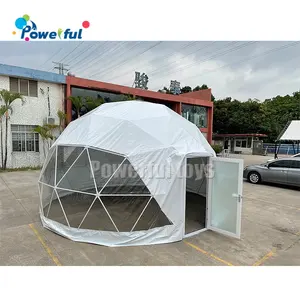 巨型钢圆顶帐篷钢结构框架冰屋
