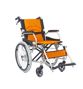 Silla de Ruedas Manual Plegable de Aluminio Ligera - Product Image 1