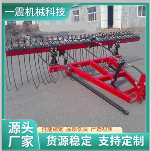 Equipo de Jardinería, Maquinaria Agrícola Roja Multifuncional con Dientes de Resorte para Uso en Tractores - Product Image 2