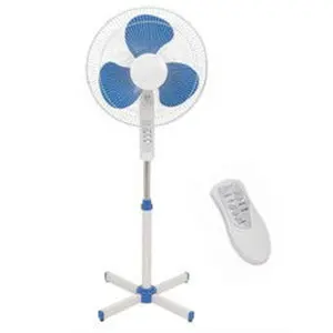 Custom national adjustable industrial household energy-saving home remote control cross base electric 16 Inch floor stand fan