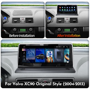 Écran Auto CarPlay Sans Fil STWEI pour <span class=keywords><strong>VOLVO</strong></span> <span class=keywords><strong>XC90</strong></span> <span class=keywords><strong>2004</strong></span> 2005-2013 <span class=keywords><strong>Autoradio</strong></span> Multimédia GPS Navigation Stéréo <span class=keywords><strong>Autoradio</strong></span> Unité Principale - Product Image 4
