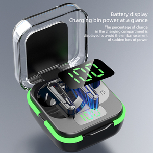 Écouteurs sans fil à clip ouvert avec étui de charge sans fil Bluetooth et affichage LED de l'alimentation, étanches, pour le fitness - Product Image 3