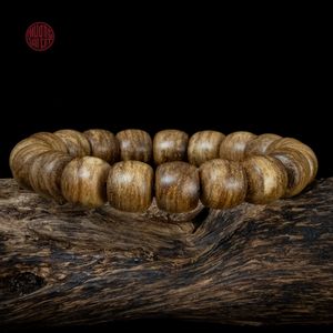 Pulsera Prestige Agarwood Lu Thong con Cuentas Redondas de 12 mm, Edición Especial, Joyería Espiritual de Madera de Oud Premium - Product Image 4