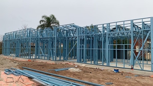 Hoàn toàn tự động ánh sáng đo <span class=keywords><strong>Keel</strong></span> nhà thép khung làm C89 biệt thự Giàn khung cán hình thành giá máy - Product Image 6