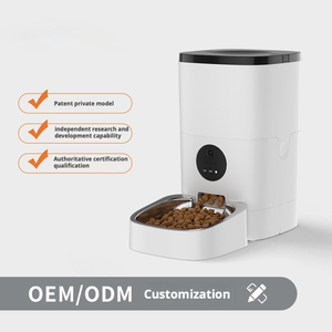 Distributeur automatique de nourriture pour chiens moyens/grands, 4L/6L, intelligent, contrôlé par application, sans déversement, sans saleté, en plastique de qualité alimentaire, surélevé - Product Image 6