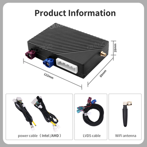 AUTOABC อุปกรณ์เสริมมัลติมีเดียไร้สาย CarPlay Android Auto สำหรับรถยนต์ <span class=keywords><strong>Tesla</strong></span> <span class=keywords><strong>Model</strong></span> <span class=keywords><strong>3</strong></span>/<span class=keywords><strong>Model</strong></span> X/Y พร้อม WiFi และ Bluetooth ในตัว รับประกัน 1 ปี - Product Image 6