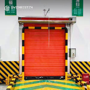 Porte à enroulement rapide pour entrepôt frigorifique, optimisée pour la logistique de la chaîne du froid, avec ouverture rapide et perte de froid réduite - Product Image 1