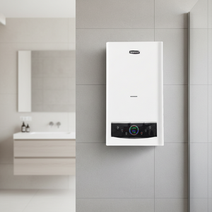 <span class=keywords><strong>Chaudière</strong></span> murale combinée au <span class=keywords><strong>gaz</strong></span> conventionnelle de 20 kW, silencieuse, pour le chauffage central - Product Image 1