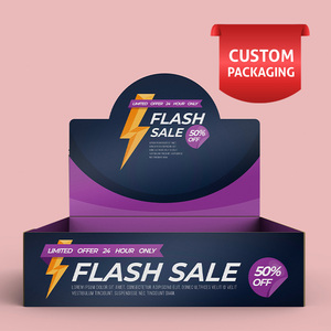 Caja de Exhibición de Cartón Personalizada con Impresión de Logotipo UV para Embalaje de Regalos y Artesanías - Product Image 2