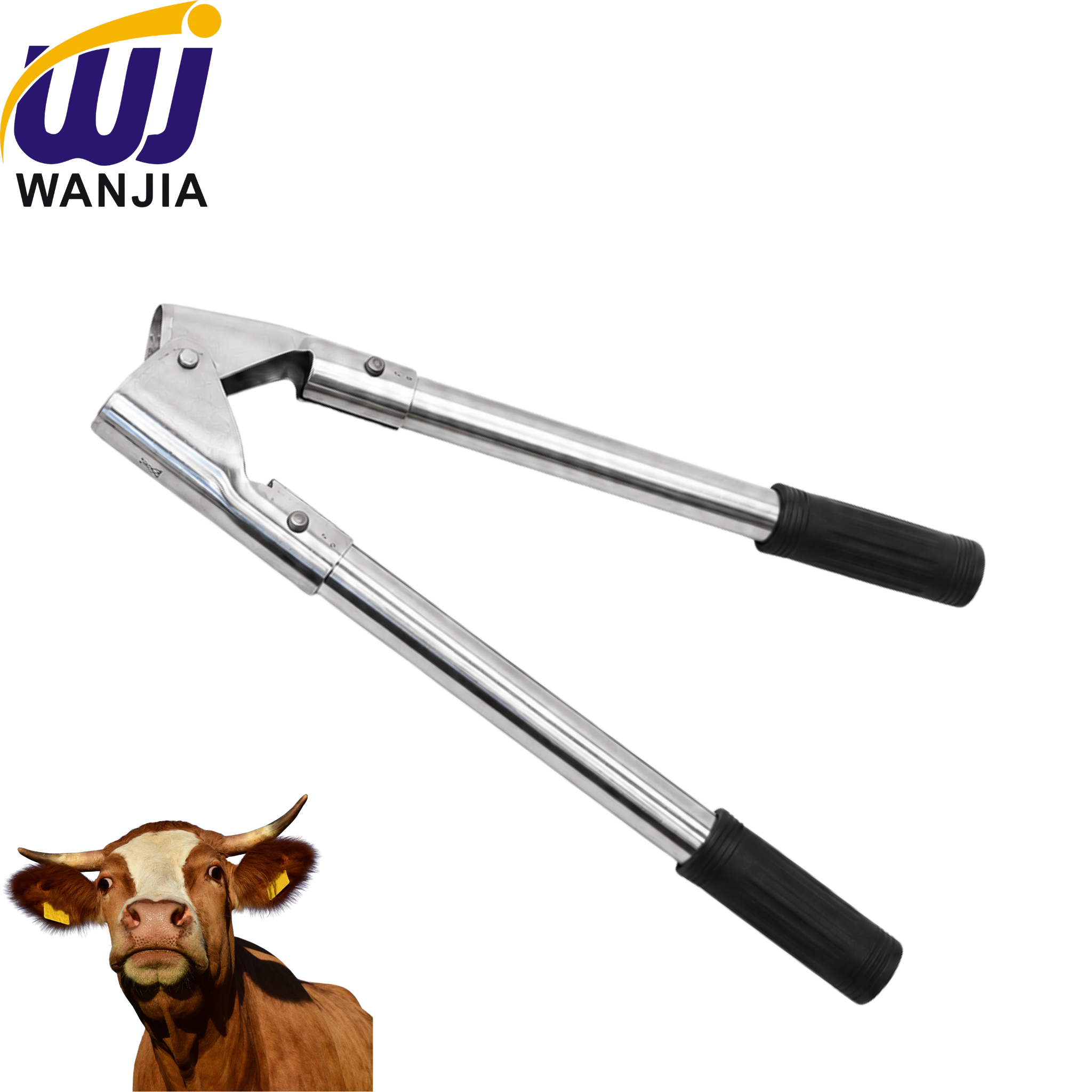 WANJIA ホーンカッター 獣医用器具 ヘビーデューティー牛脱角器 子牛