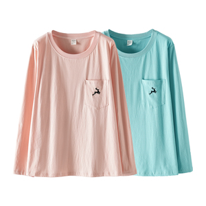Suéter Holgado de Manga Larga con Cuello Redondo y Tela Jersey con Diamantes <span class=keywords><strong>para</strong></span> <span class=keywords><strong>Mujer</strong></span>, Talla Grande, Estilo Urbano Otoñal, con Logotipo Personalizado - Product Image 1